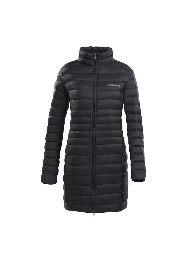 Women s Lightweight Long Line Down Jackets Snowgum Shop